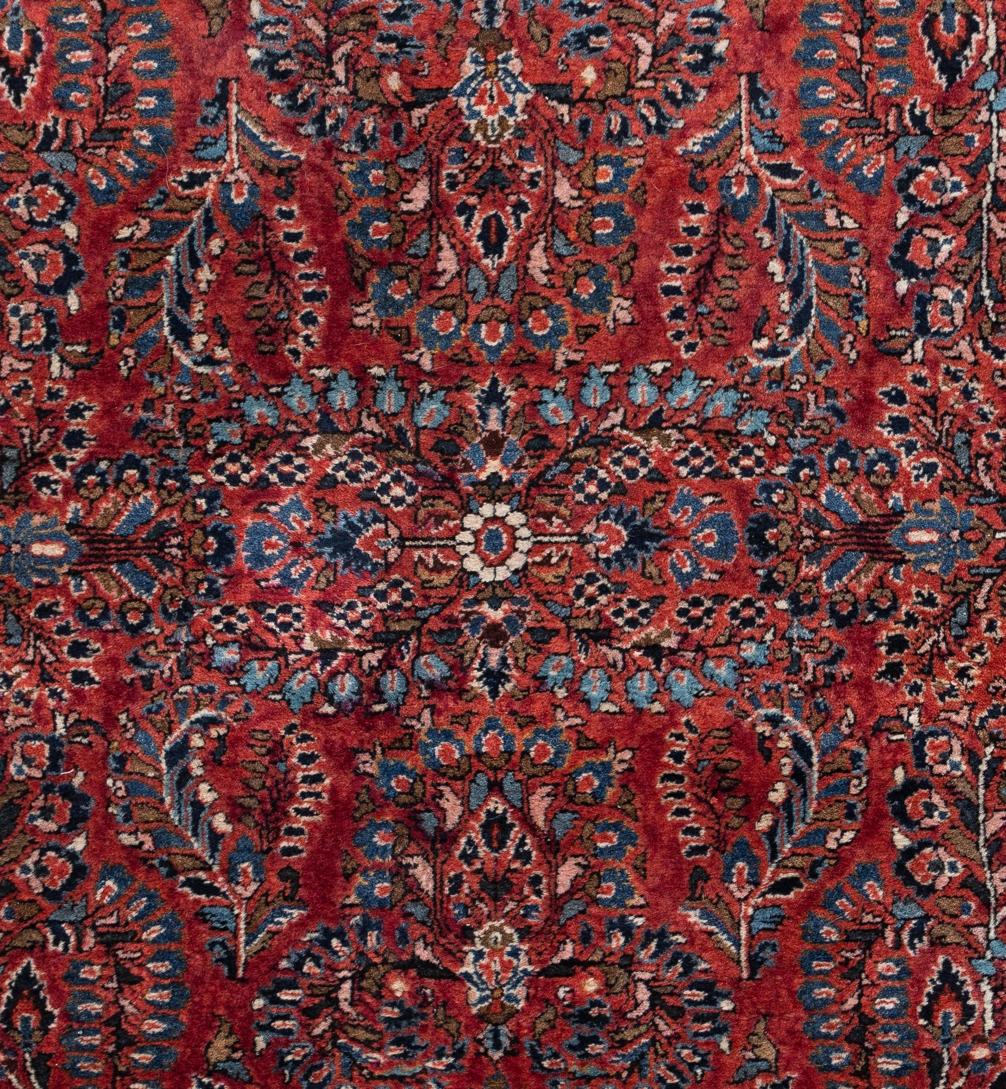 A Sarouk Wool Rug