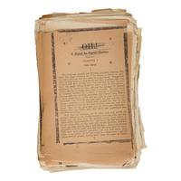 Sinclair, Upton (1878-1968). Pre-publication sheets and galley proofs for Oil! Pasadena: published by the author, 1926.