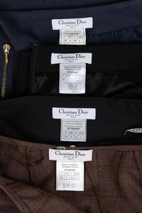 Four Christian Dior Skirts, 1990-2000s