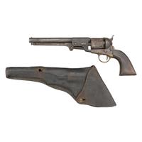 "Leech & Rigdon" Marked Replica Percussion Revolver & Period Holster