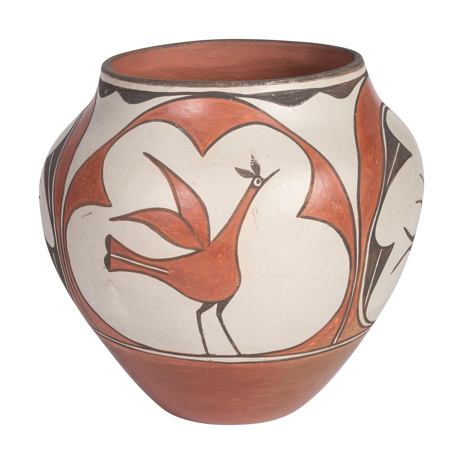 Zia Polychrome Pottery Jar