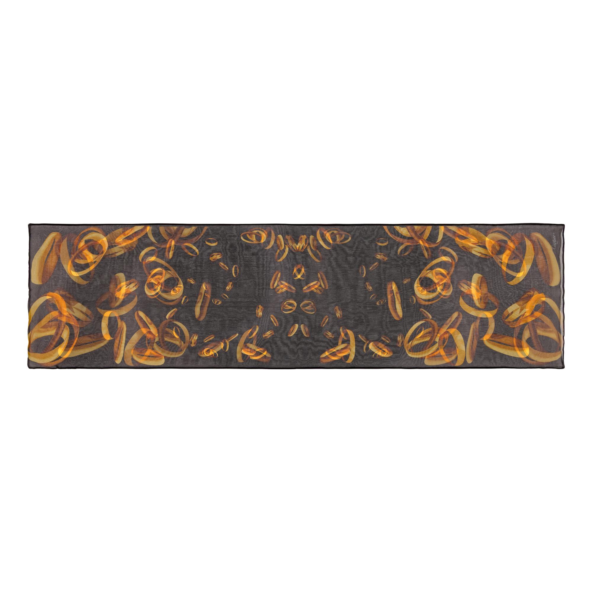Cartier, Four Silk Scarves