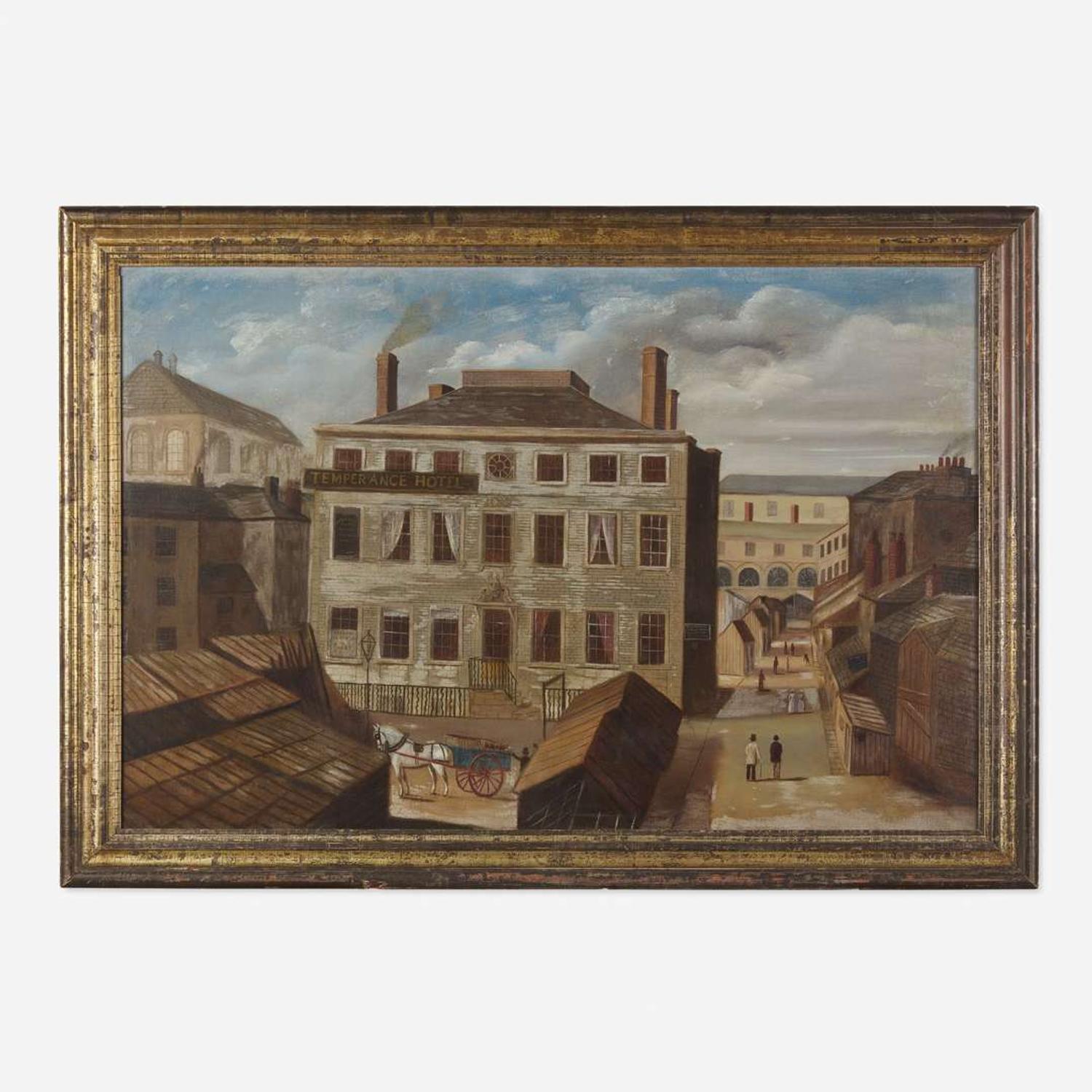 Anglo-American School 19th century The Temperance Hotel