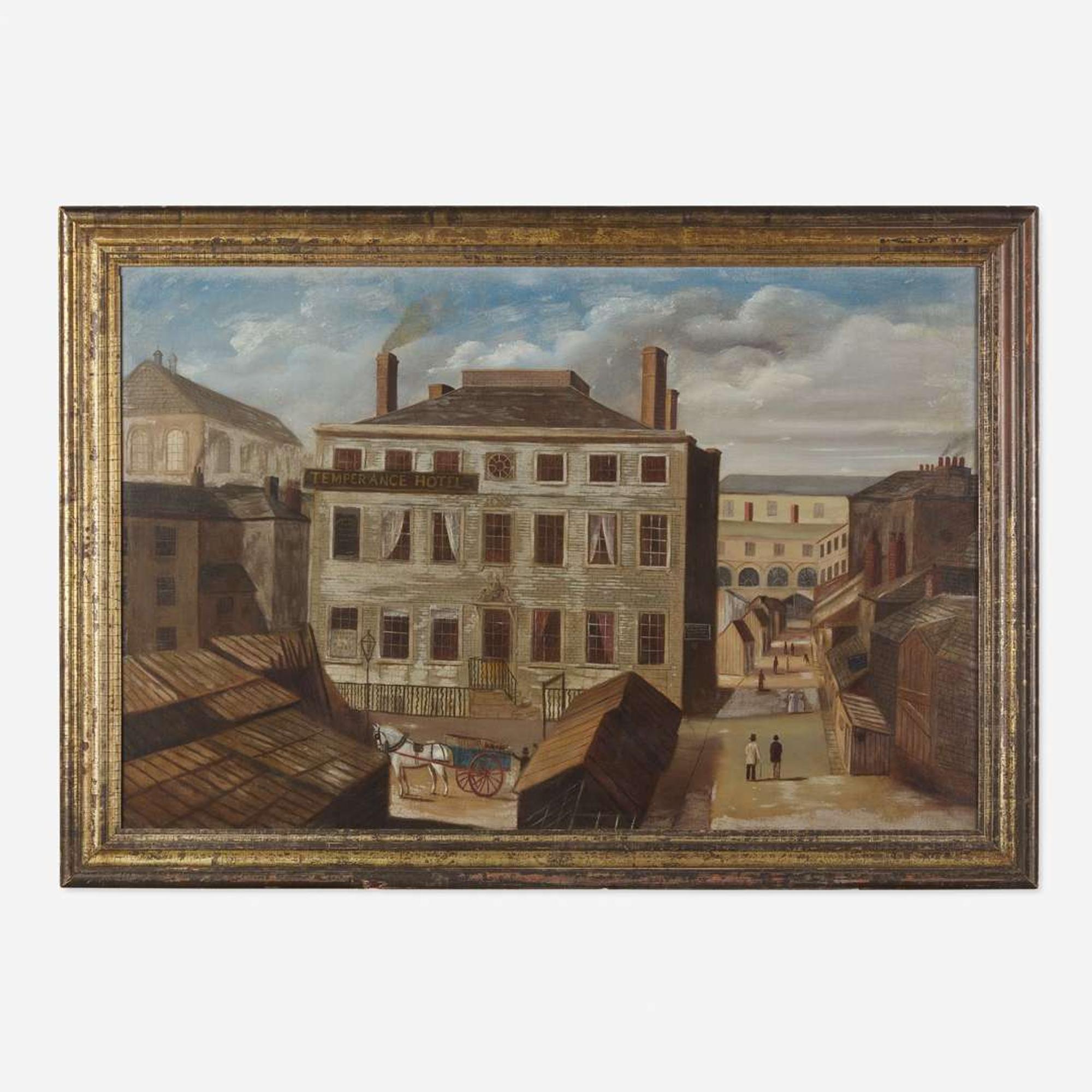 Anglo-American School 19th century The Temperance Hotel