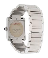 CARTIER, REF. 2301 STAINLESS STEEL 'TANK FRANCAISE' WRISTWATCH