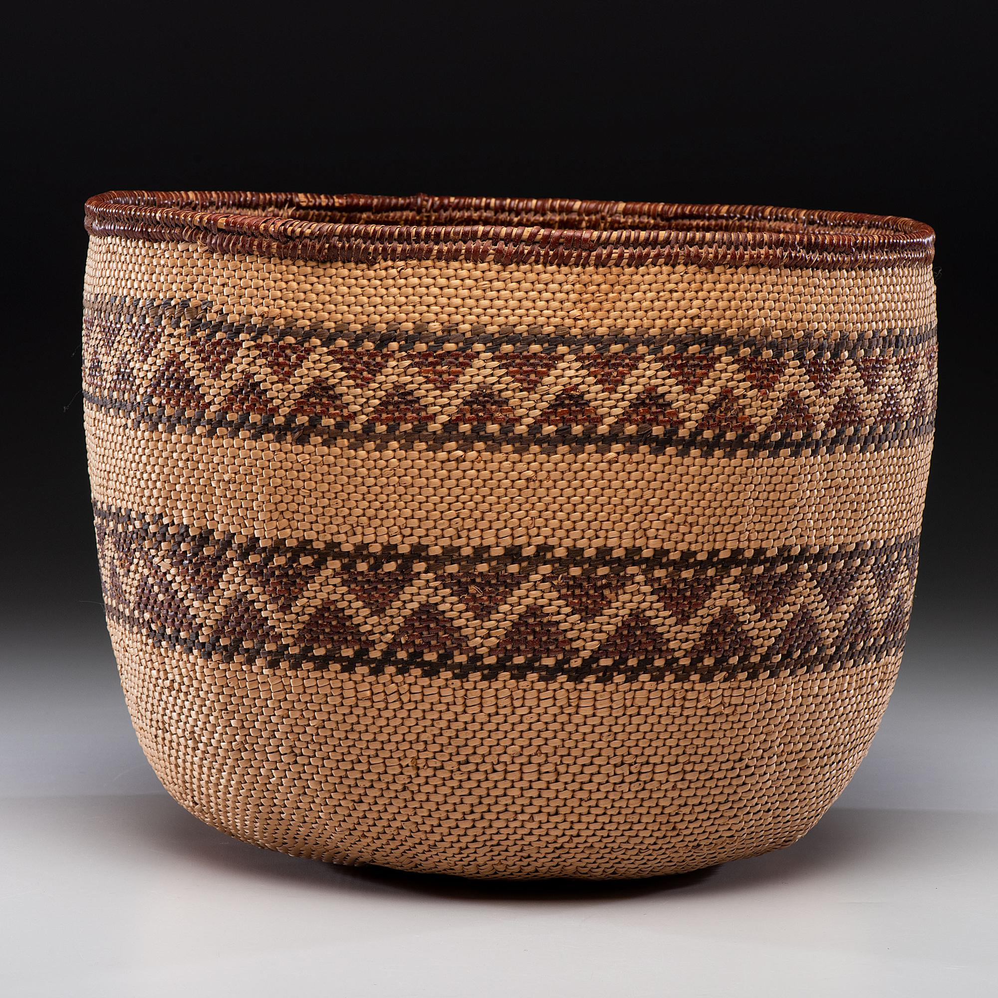 Yokut Polychrome Storage Basket