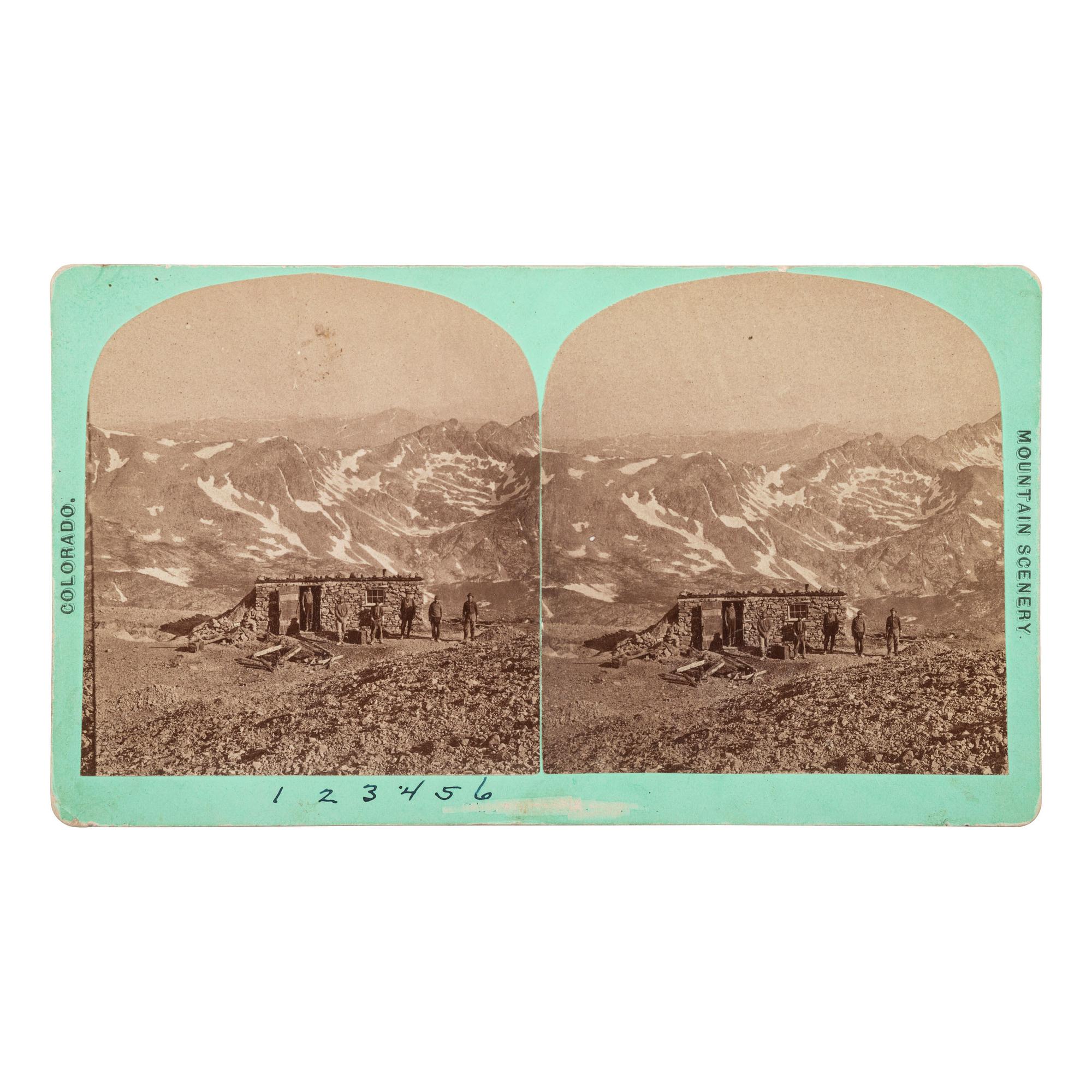 [MINING - COLORADO]. A group of stereoviews, photographs, and ephemera related to Cripple Creek and other mining areas of Colorado, comprising: