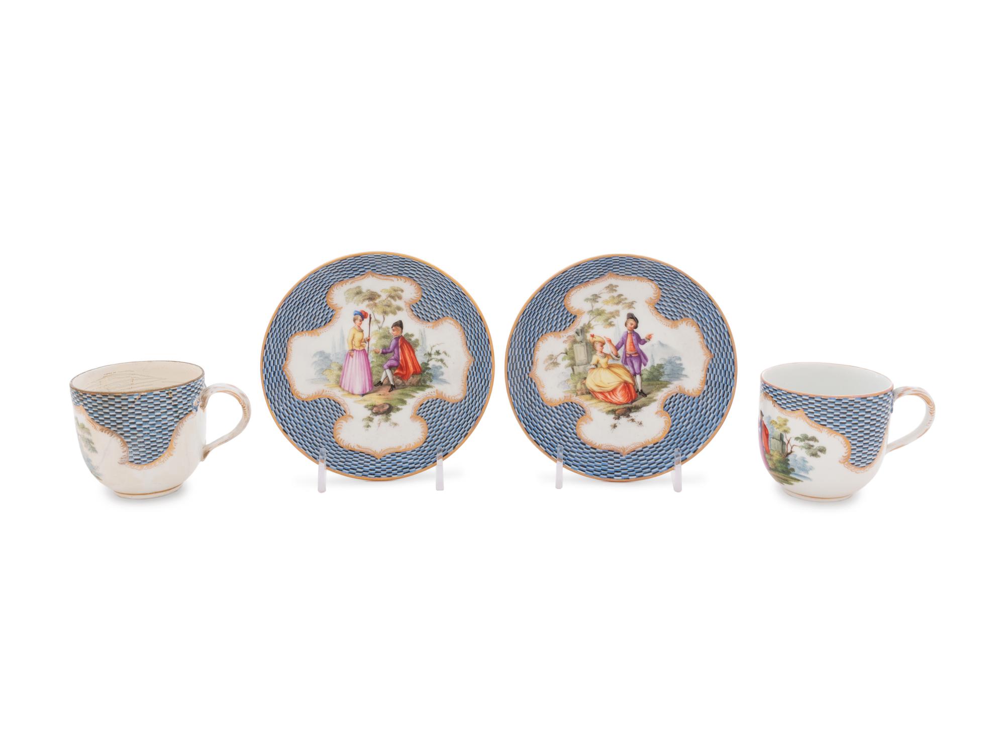 A Meissen Porcelain Tête-à-Tête