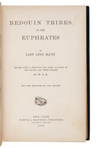 [TRAVEL AND EXPLORATION – ASIA AND MIDDLE EAST]. A group of 4 works, comprising: