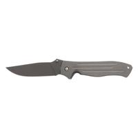 Prototype Mission Knives & Tools Non-Serrated MPF-1 All Titanium Folding Knife - Only 4 Produced, with Homer Brett Letter