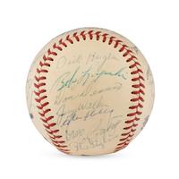 A 1964 Jacksonville Suns Team Signed Autograph Baseball