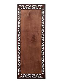 Eight Chinese Blue and White Porcelain Plaque Inset Hanging Panels 青花山水圖掛屏八扇