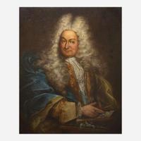 School of Hyacinthe Rigaud (French, 1659–1743) Portrait of a Nobleman, Bust-Length
