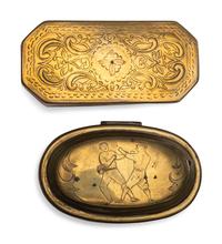 Six Brass Trinket Boxes