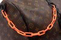 Louis Vuitton Keepall Bandoulière 50 in Monogram Coated Canvas, Solar Ray, Virgil Abloh, Spring Summer 2019