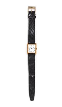 JAEGER-LECOULTRE, 18K YELLOW GOLD WRISTWATCH