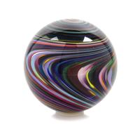 Mark Matthews, (American, b. 1948), Large Art Glass Marble