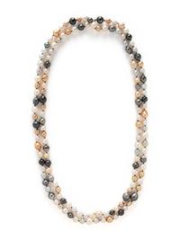 MULTICOLOR CULTURED PEARL NECKLACE