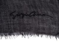 Two Cashmere Scarves: One Giorgio Armani, One Hermès