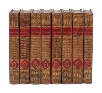 [BINDINGS] -- [SPECTATOR]. [By Addison, Steele & others]. The Spectator . London: for Messrs Payne, Davis, Longman, et al, [ca 1788].