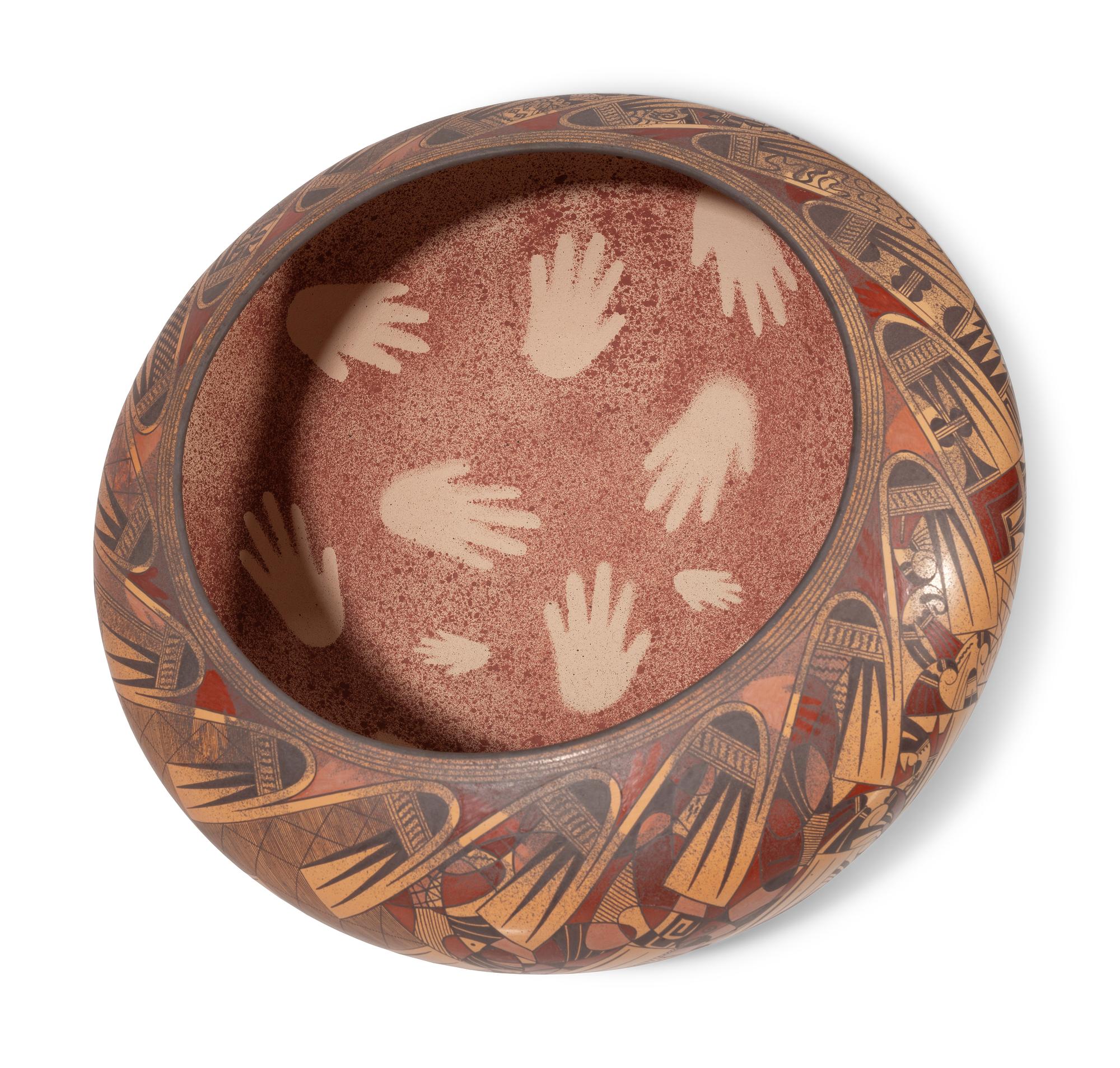 Polychrome Pottery Jar