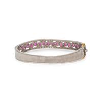 RUBY AND DIAMOND BANGLE BRACELET