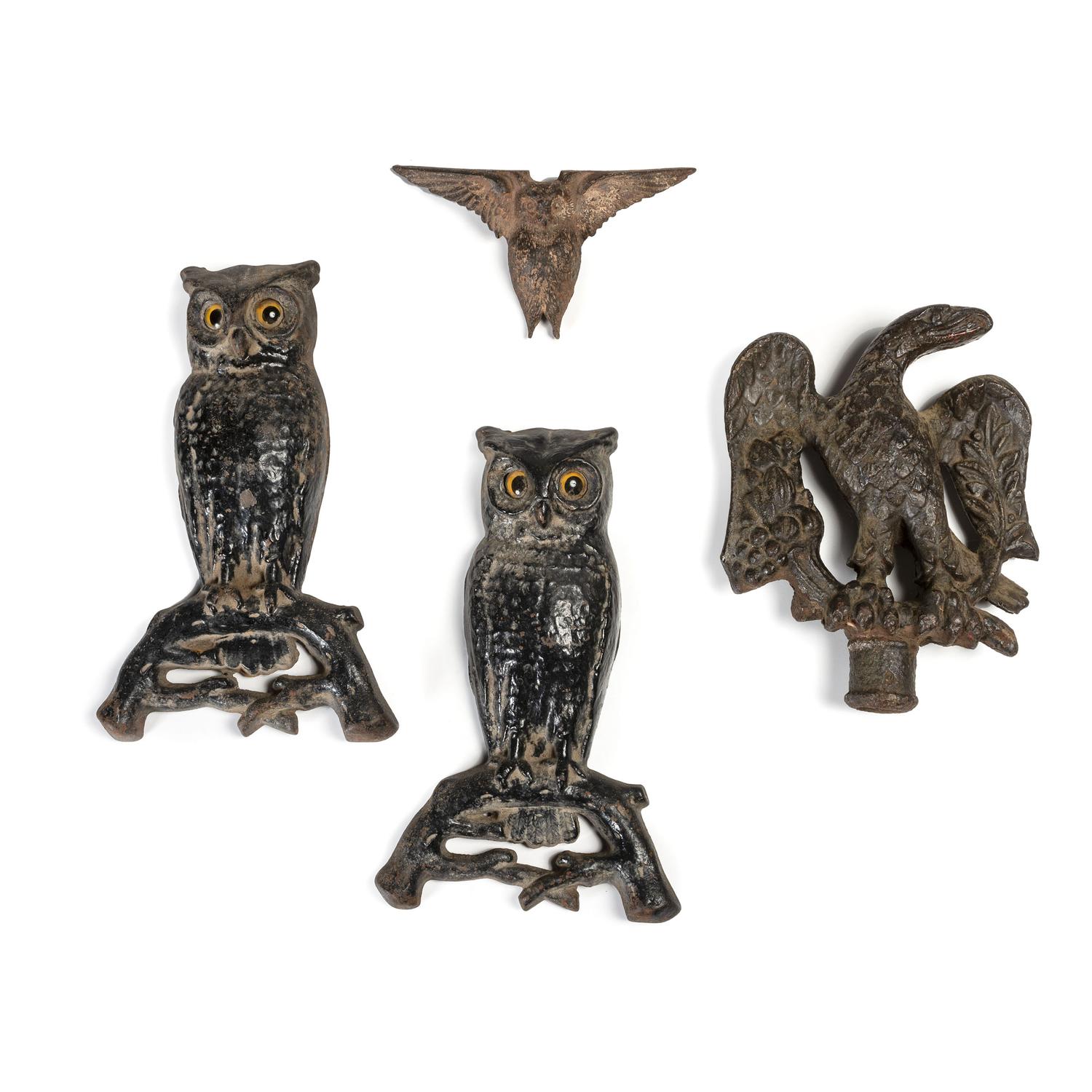 Twelve Cast Iron Animal Figures