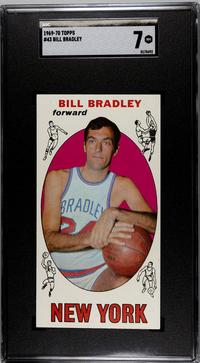 A Group of 12 SGC Graded 1969 Topps Hall of Fame and Rookie Basketball Cards