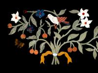 A Set of Four Italian Pietra Dura Plaques