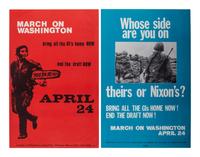 [VIETNAM WAR]. A group of 6 items, incl. anti-war posters and ephemera, comprising: