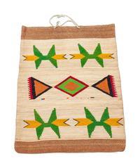Nez Perce Corn Husk Flat Bags, Group of Two