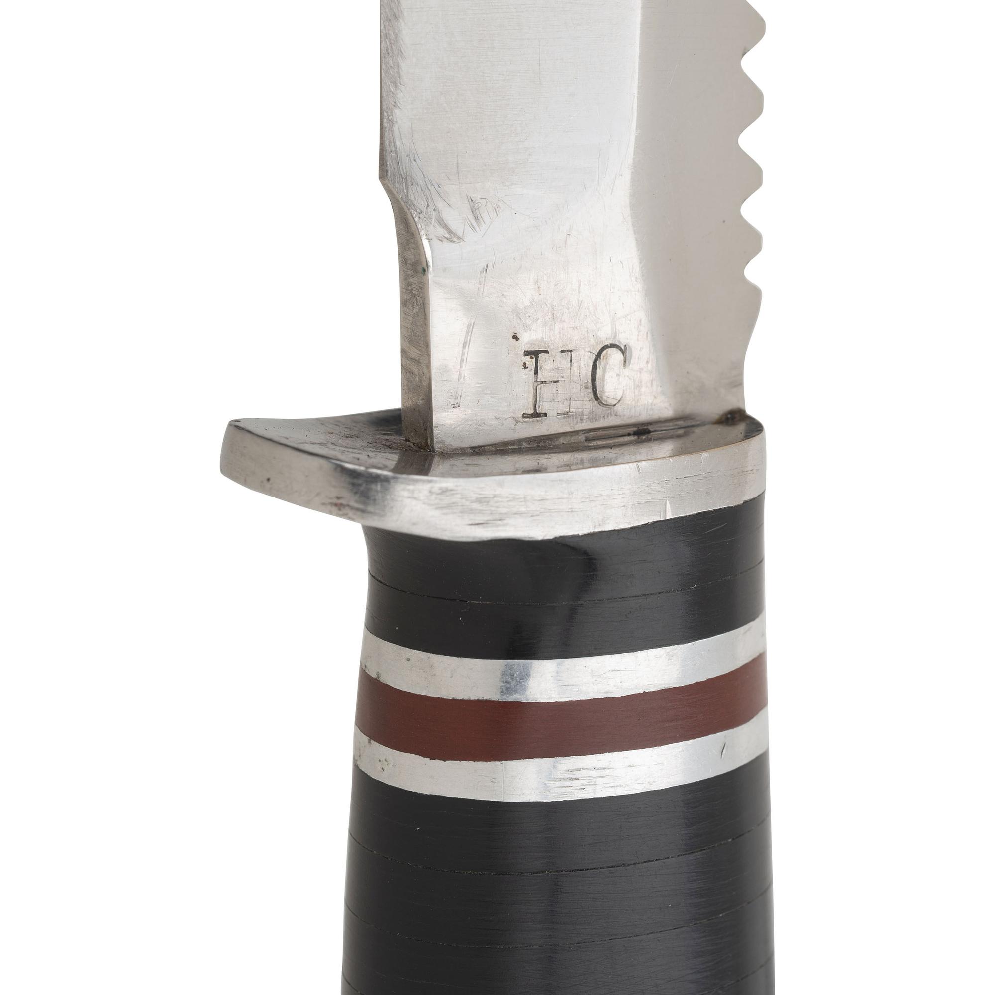 M.H. Cole Custom Non-Magnetic Fighting Knife & Scabbard