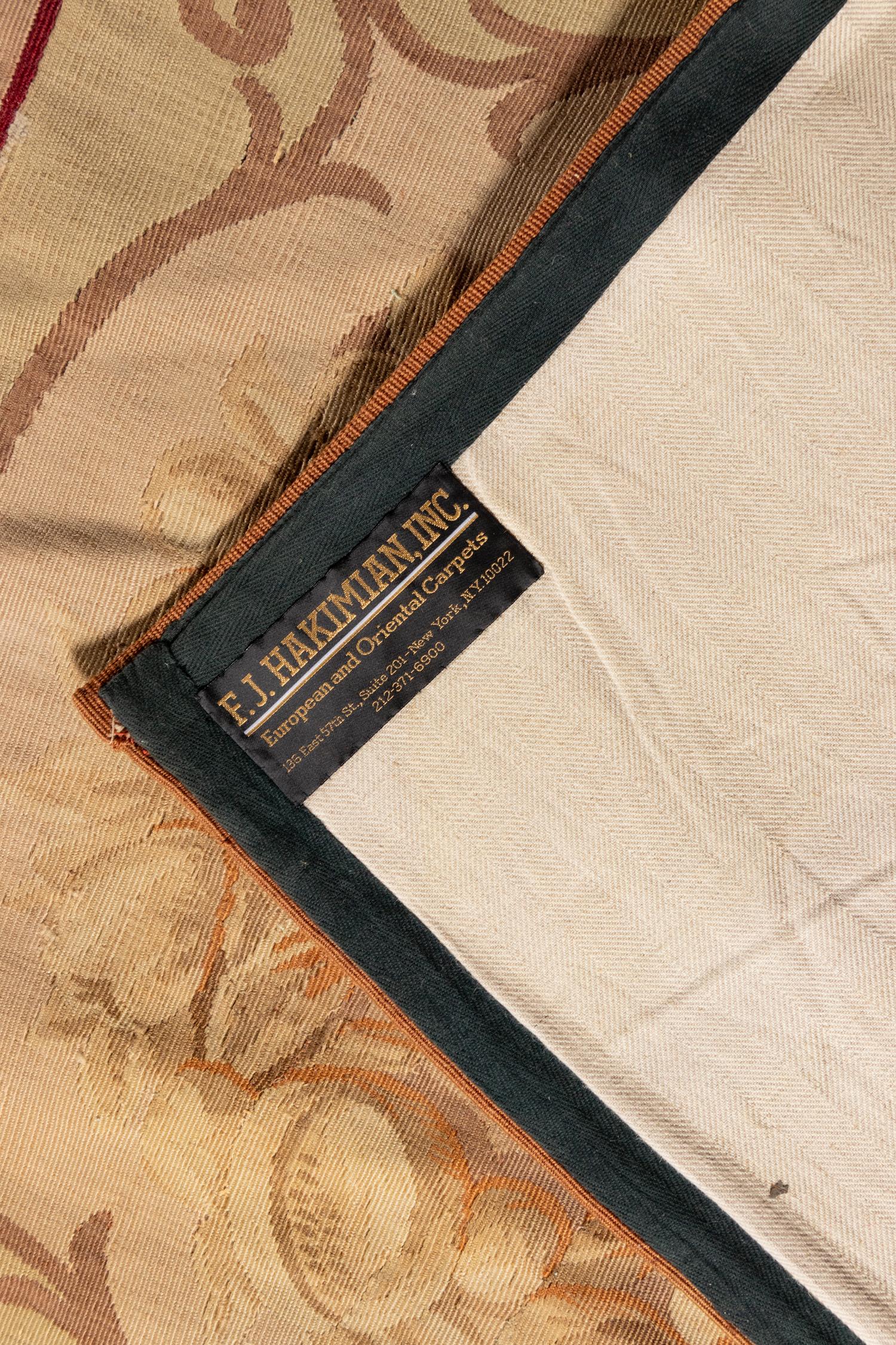 A French Aubusson Floor Covering