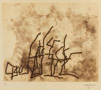 Eduardo Chillida, (Spanish, 1924-2002), Écarts, 1961