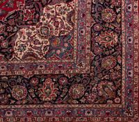 A Kashan Wool Rug
