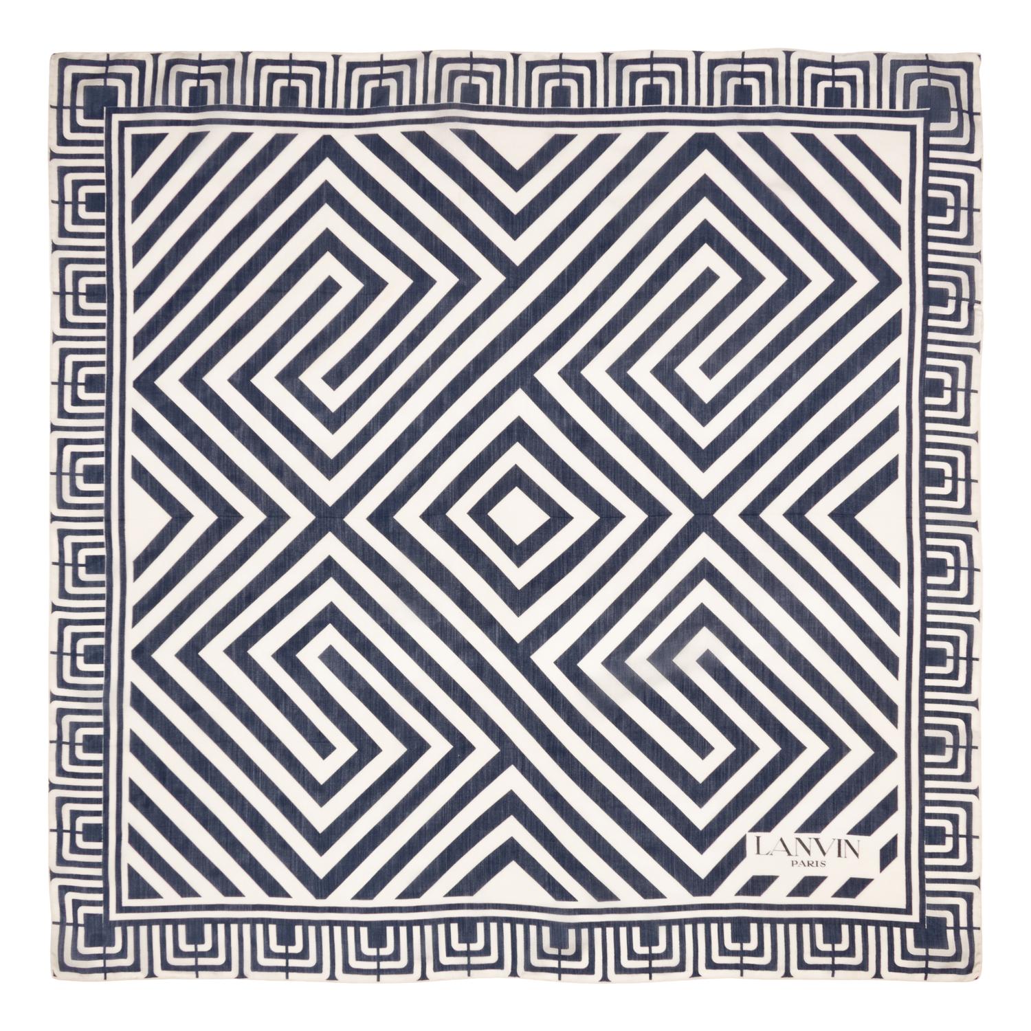 Four Designer Silk Scarves