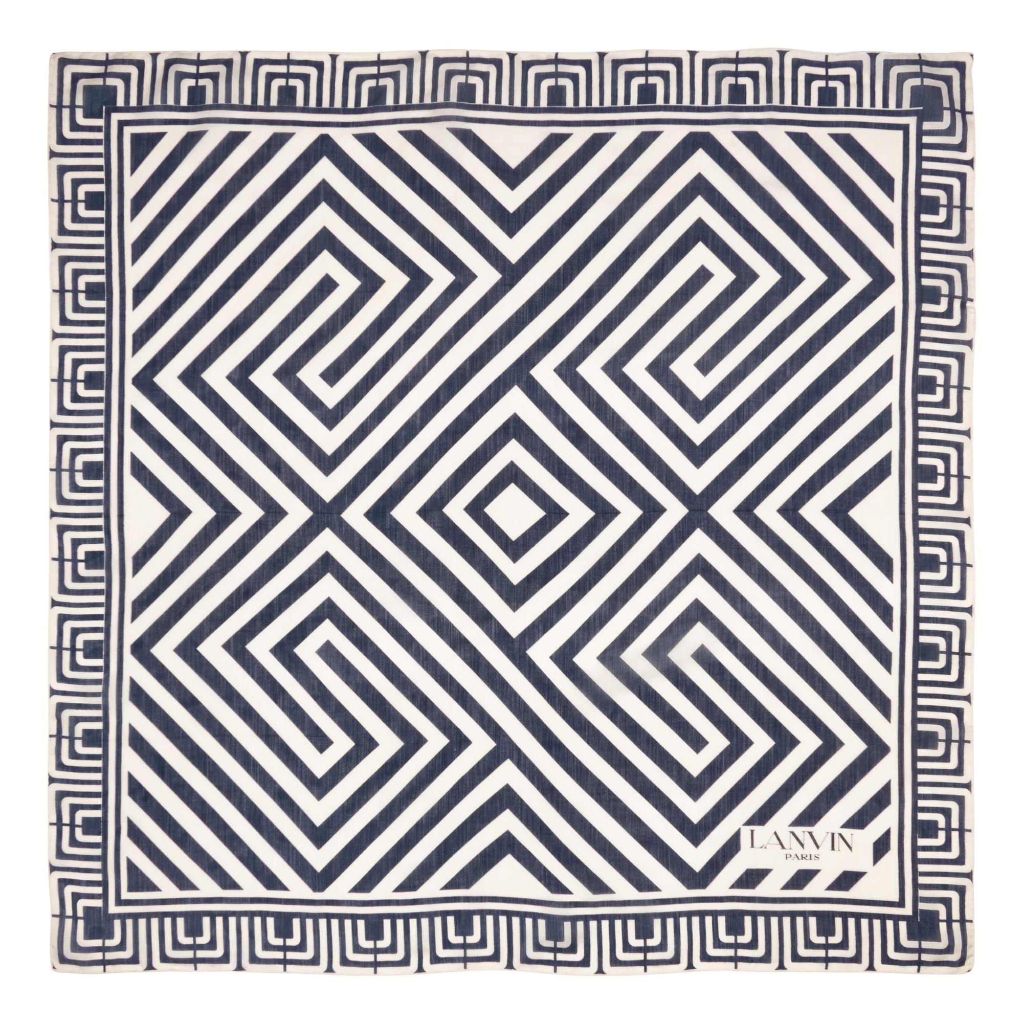 Four Designer Silk Scarves