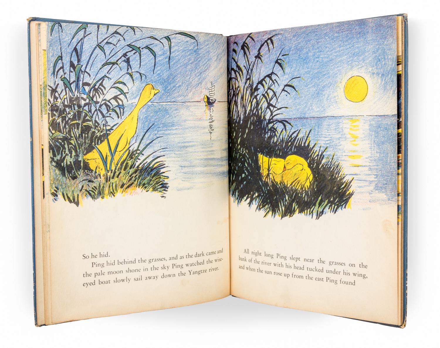 (CHILDRENS LIT) FLACK, MARJORIE. The Story of Ping. New York, 1953. First edition. Inscribed. With 2 others.