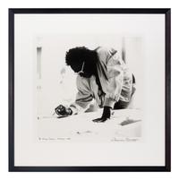 Herman Leonard (1923-2010) Miles Davis, Malibu, 1989