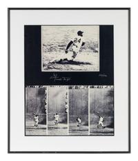 A Group of Willie Mays 1954 World Series "The Catch" Signed Autograph Displays (Beckett Authentication Services Letter),