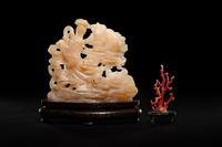 Two Chinese Hardstone Carvings