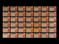A Group of 58 1955 Bowman Baseball Cards Including Ernie Banks,