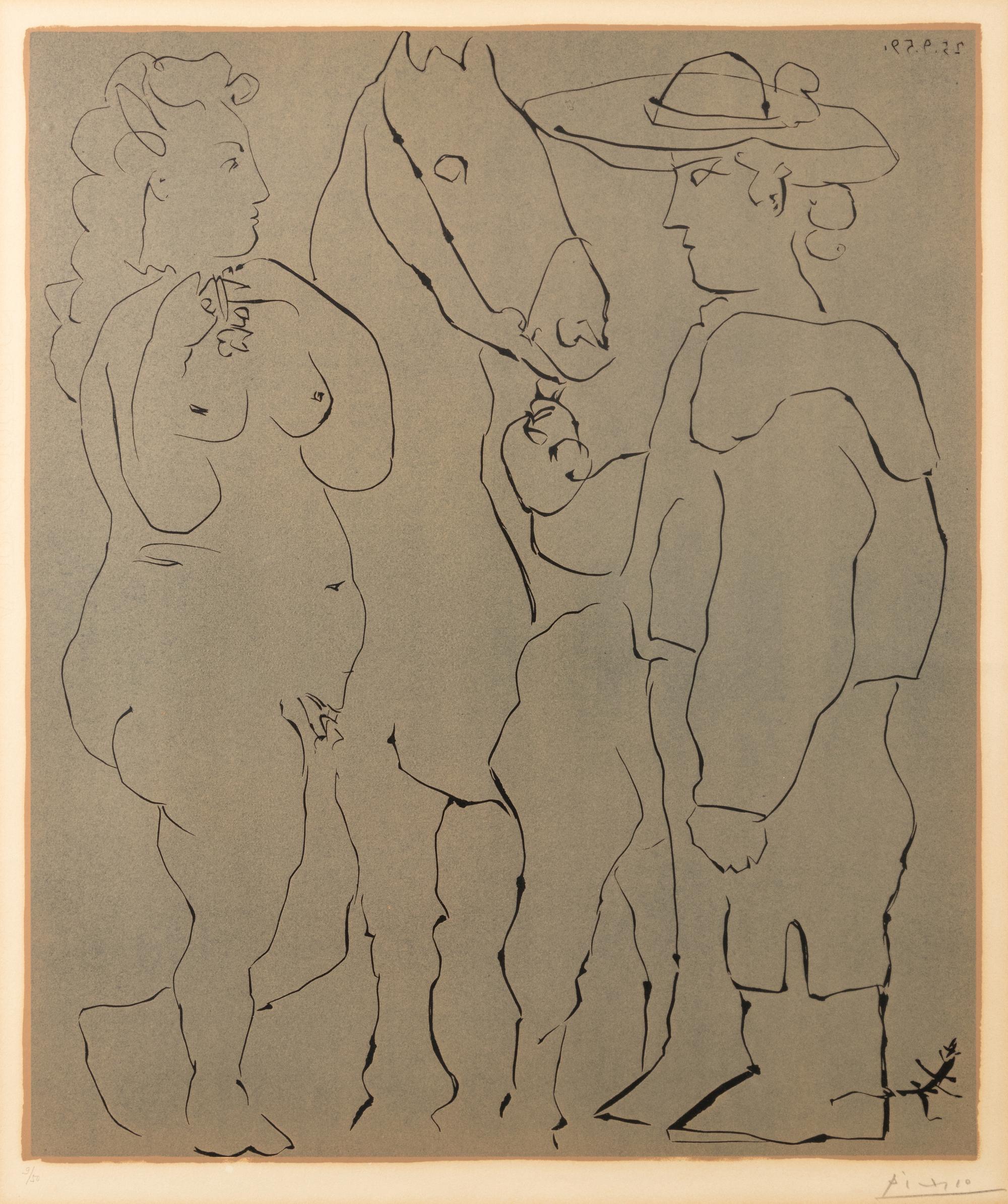 Picador, Femme et Cheval