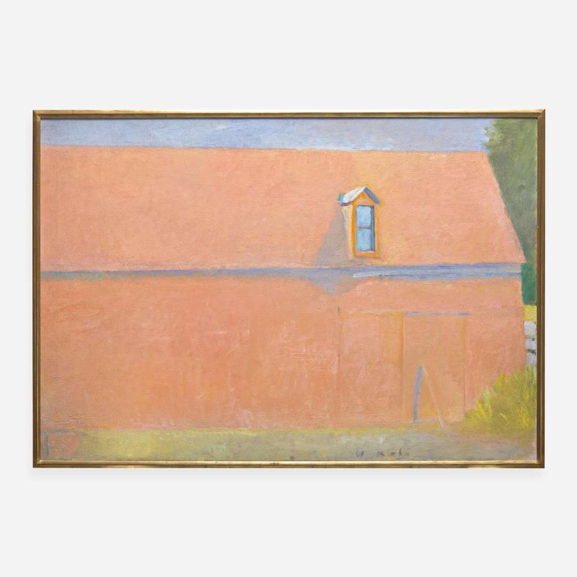 Wolf Kahn (American/German, 1927–2020) Untitled (Barn)