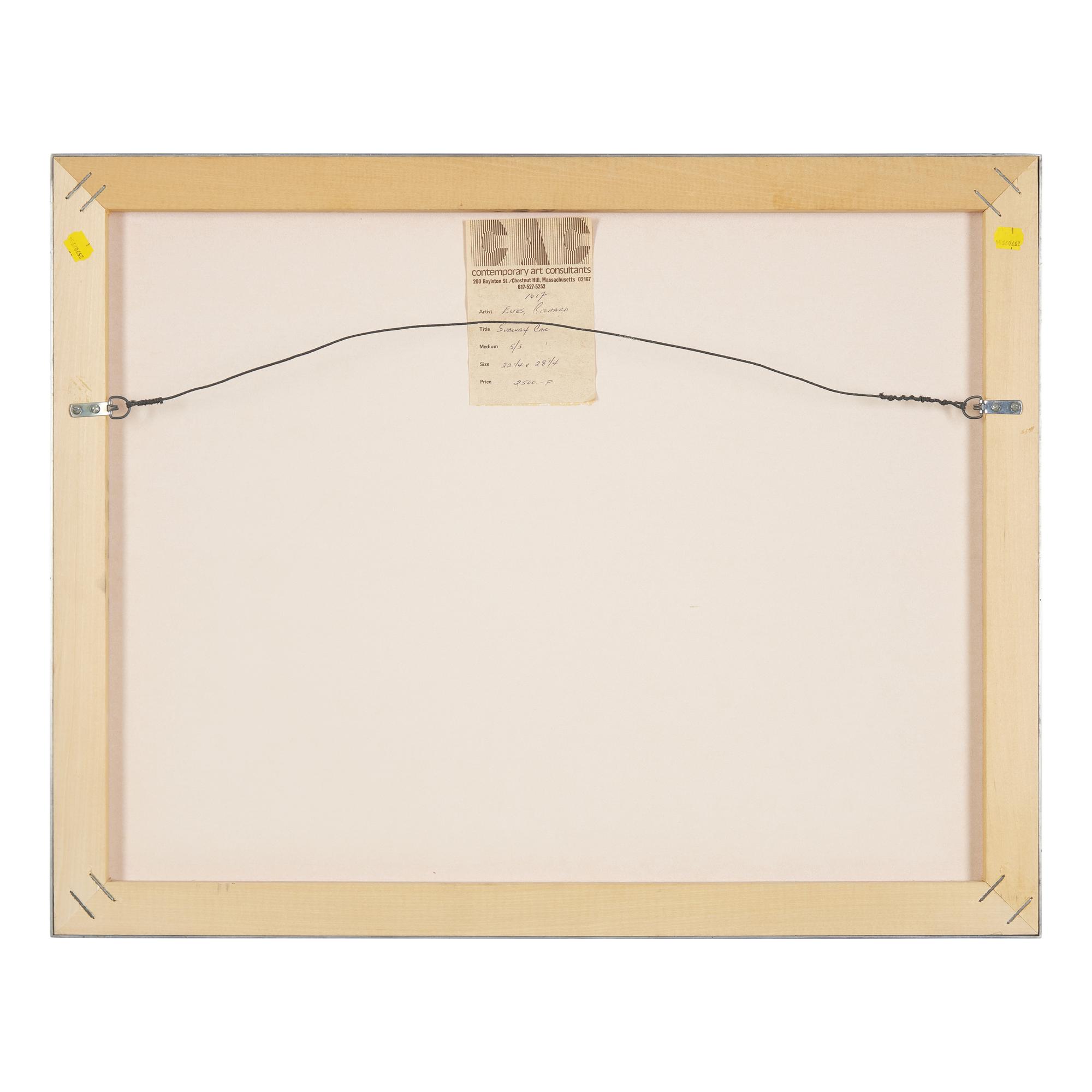 Richard Estes (American, b. 1932) — Subway (from Urban Landscapes III ), 1981