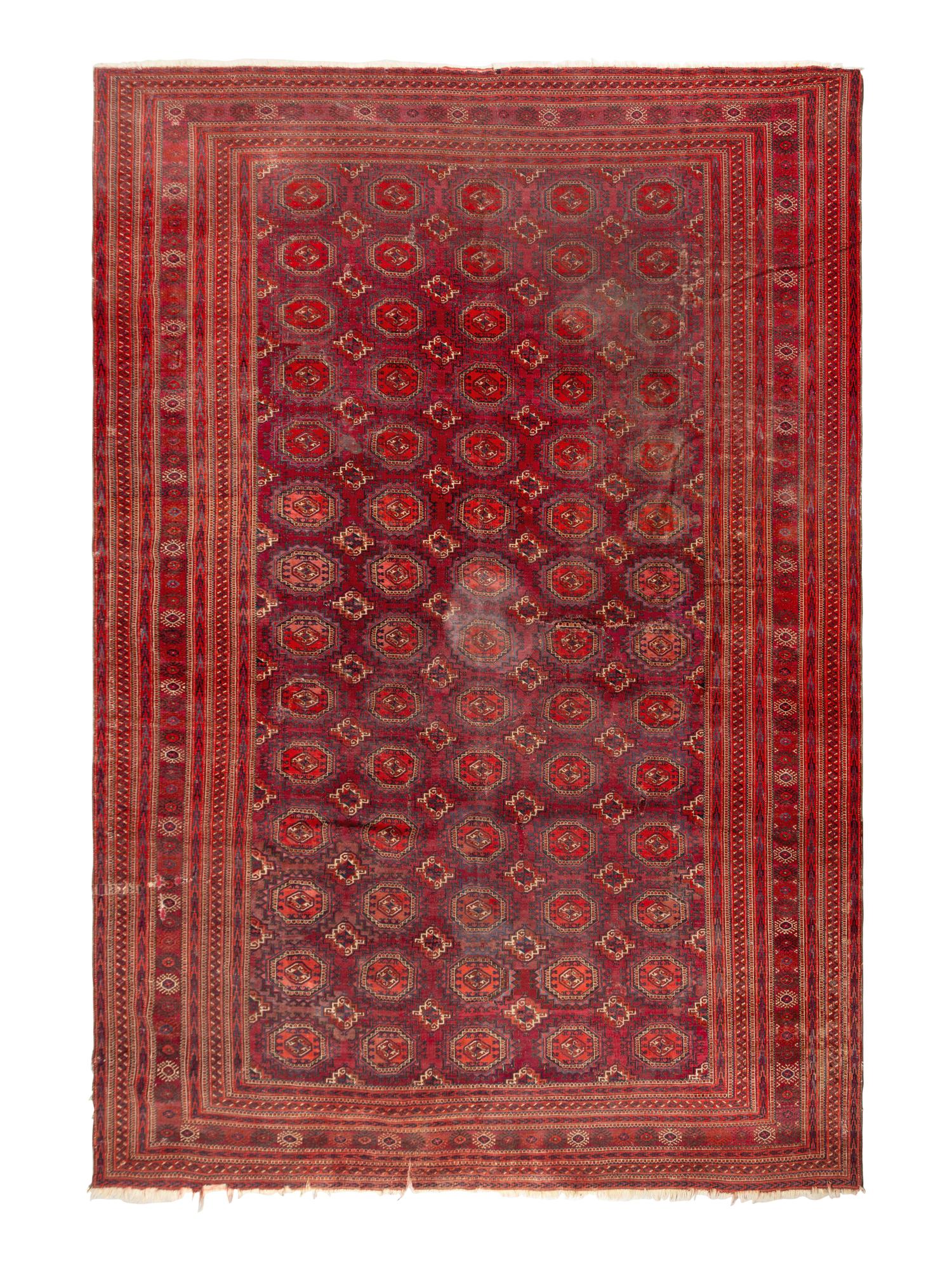 A Turkman Tekke Carpet