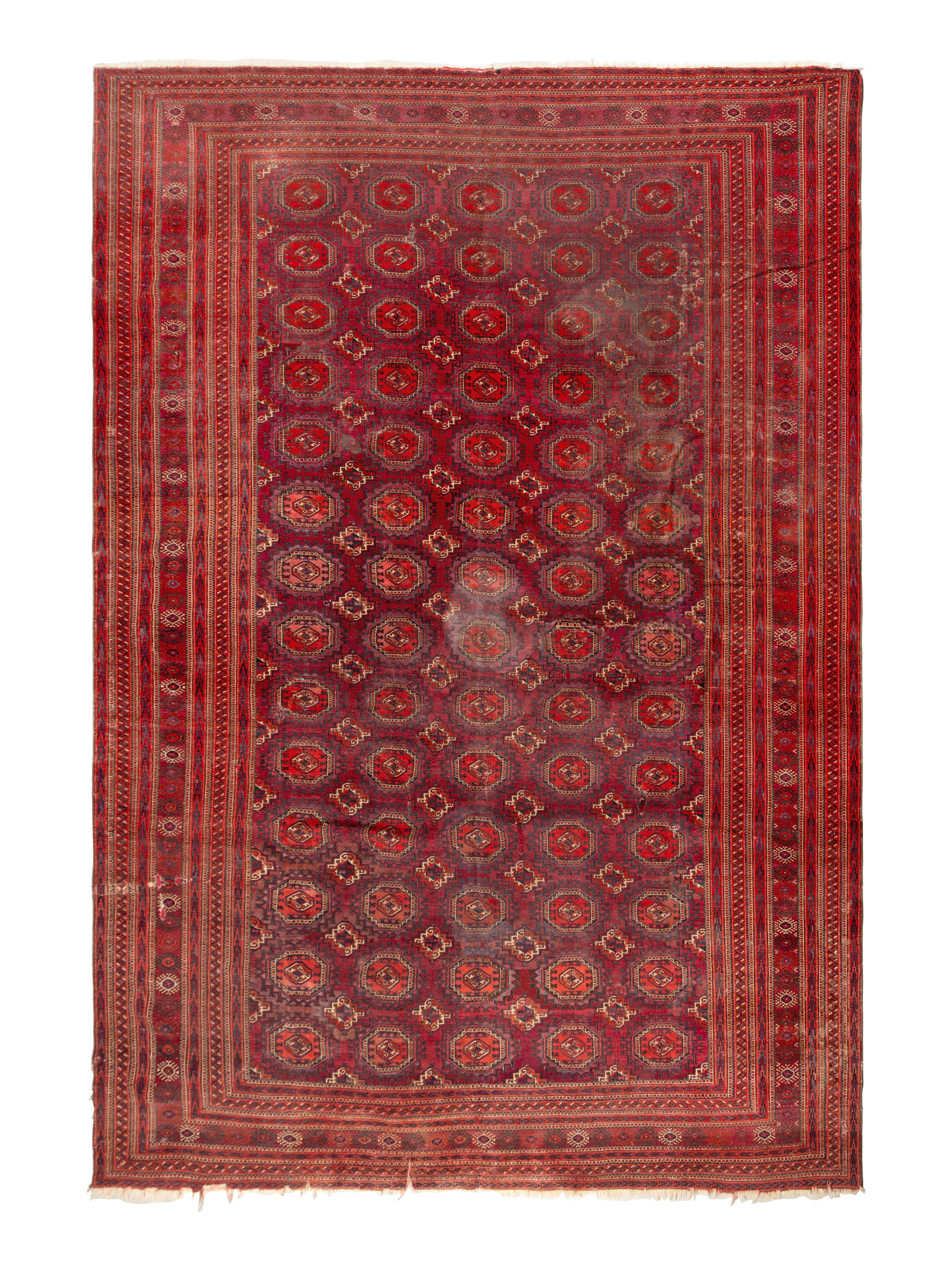 A Turkman Tekke Carpet