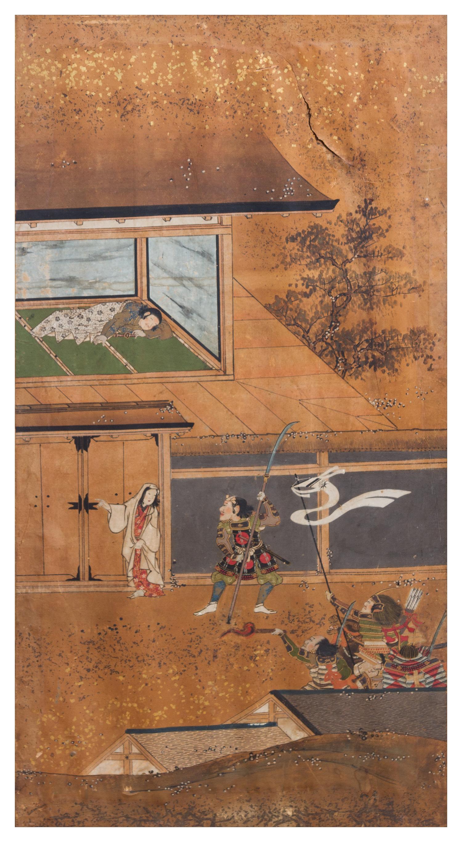 Anonymous, (Japanese, 19th/20th Century), Figures and Warriors