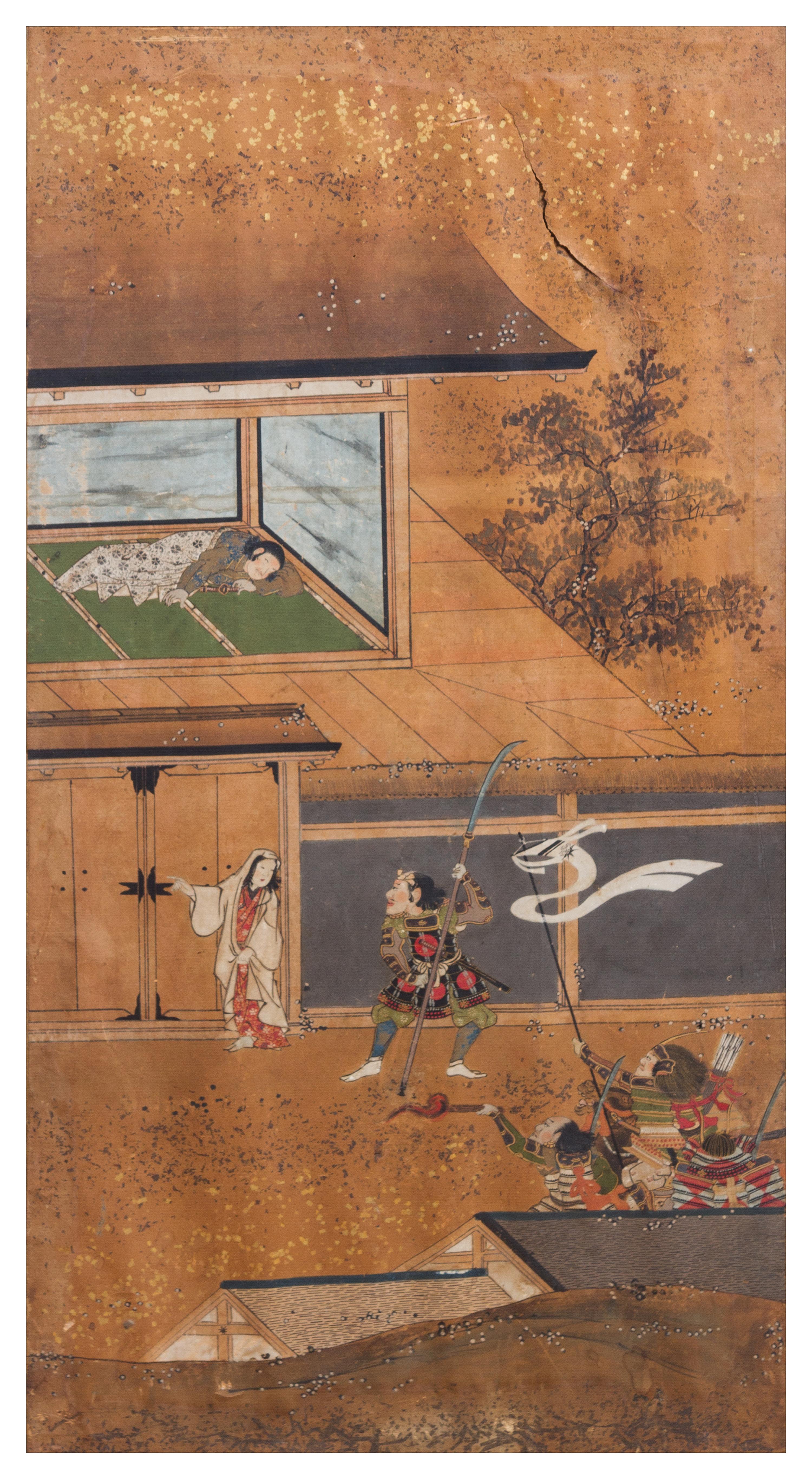 Anonymous, (Japanese, 19th/20th Century), Figures and Warriors