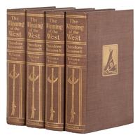ROOSEVELT, Theodore (1858-1919). The Winning of the West . New York and London: G. P. Putnam's Sons and the Knickerbocker Press, 1900.